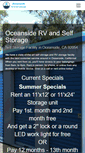 Mobile Screenshot of oceansidervandselfstorage.com